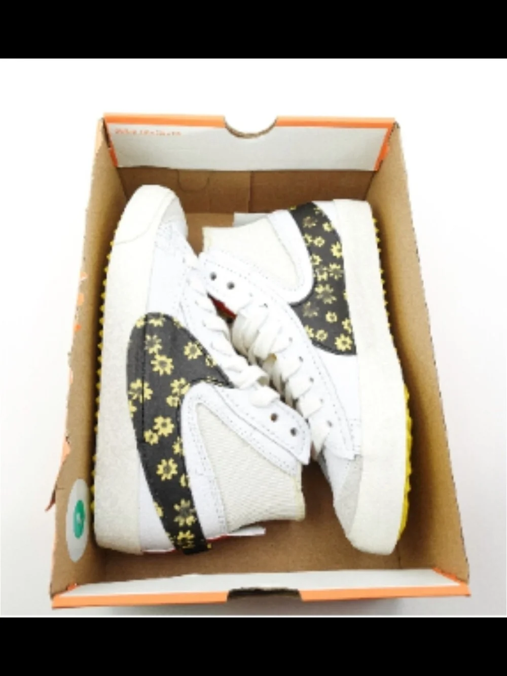 NIKE BLAZER MID 77 JUMBO SUNFLOWER WHITE HIGHTOPS